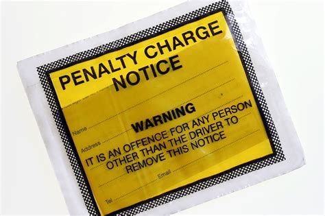 Parking fines .